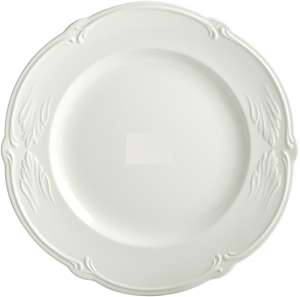 1 постановочная тарелка rocaille white